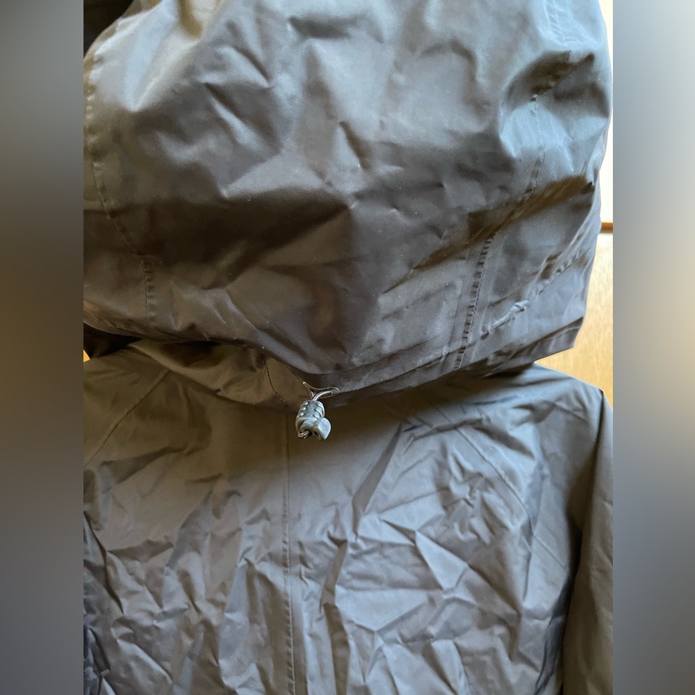 Nike Light Weight Women's Hooded Rain  Jacket M Black - Picture 7 of 16